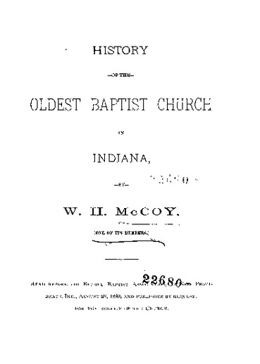 history-of-the-oldest-baptist-church-in-indiana